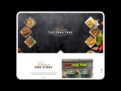 Benzino’s Crab Trap php website website concept website design wordpress