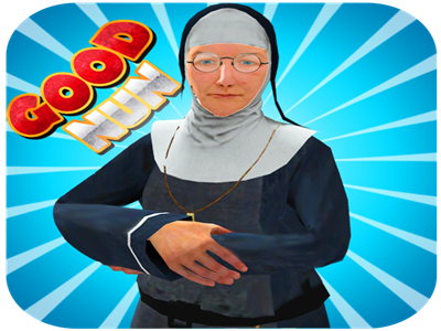 Good Nun android basketball church classroom custodian food game gardening holy homeless kids manager nun scared statue virtual