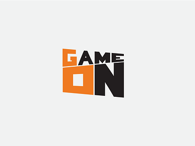 GAME ON - OPTION A icon illustration logo