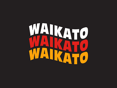 University Of Waikato Creative 2 illustration logo typography