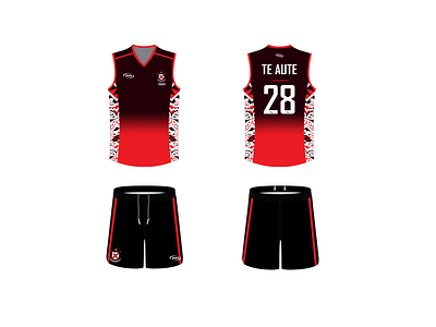 Basketball Uniform for Te Aute College