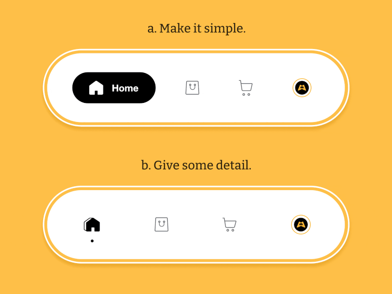 Navbar Animation design flinto icon ios app design navbar sketchapp ui