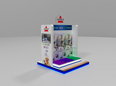 Bissel Proposal Design Re-Design 3d 3dsmax advertising brand cinema4d display promotional design