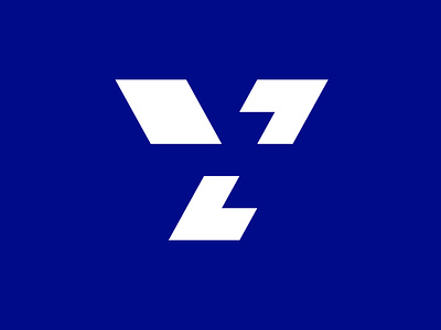 ys<> LOGO with BLUE BACKGROUND