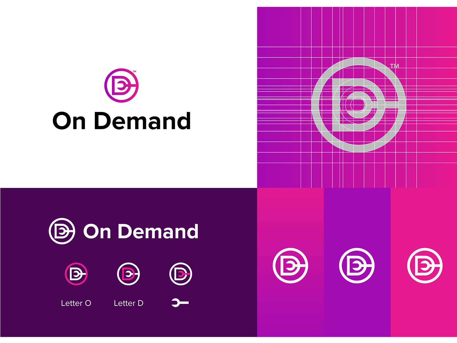 On Demand Logo Concept by designjayy on Dribbble