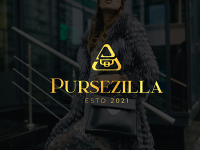 Pursezilla Branding brand branding design graphic design identity illustration logo minimal vector