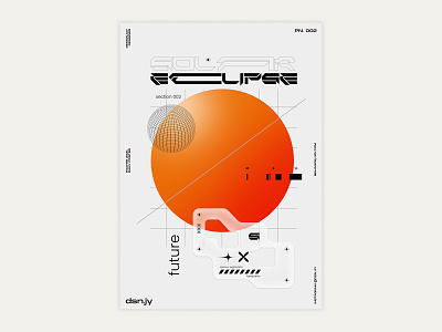 SOLAR ECLIPSE POSTER 2 2021 branding graphic design posterdesign