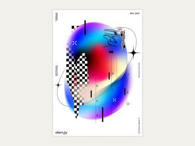 GRADIENT POSTER 7 2021 abstract brandingminimal posterdesign