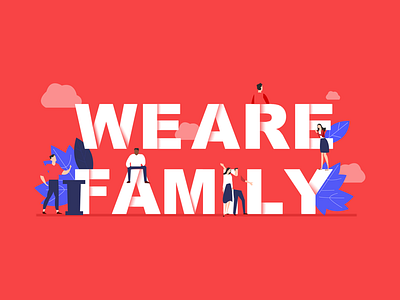 WE ARE FAMILY 我们一家人