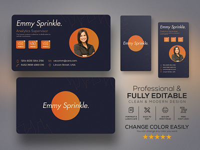 Technical Business Card Design businessowner