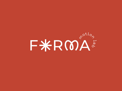FORMA body branding dance design lab lettering logo logotype motion