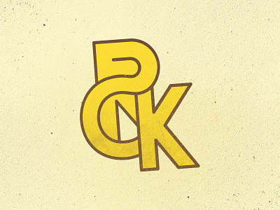 CRK Gaming Logo symbol badge banana emblem gaming letters line logo symbol