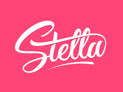 Stella Custom wordmark