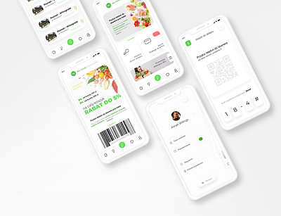 App concept for Bio Family (Poland) app app design application design application ui appliction ux design minimal monimalictic app ui ux