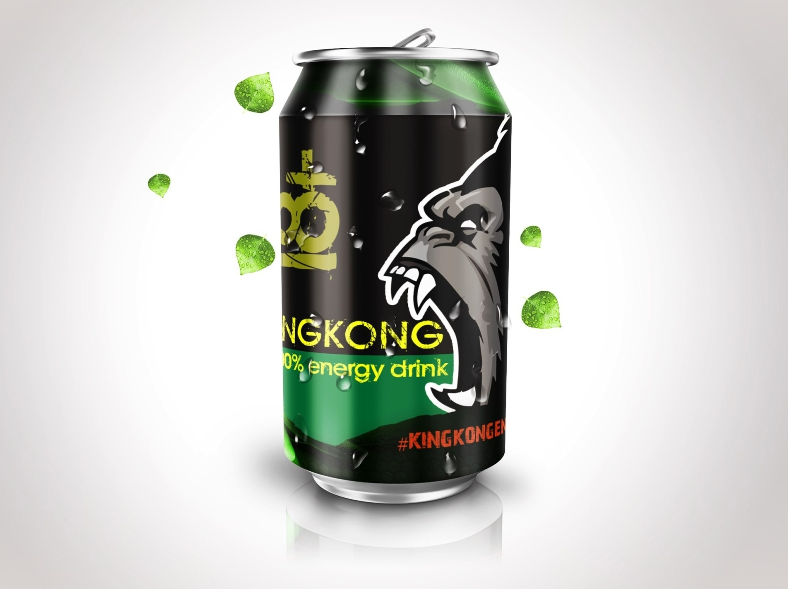 Energy drink bottle design by Mari on Dribbble