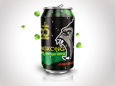 Energy drink bottle design branding product design