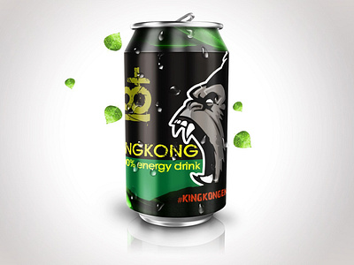 Energy drink bottle design