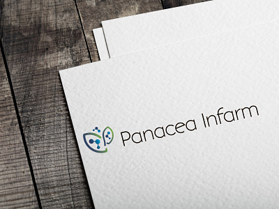 Logo and web design for https://panacea-infarm.com/ branding corporate identity design logo logodesign webdesign