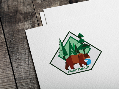 Logo design for eco tourism (Russia) branding illustration logo logodesign vector