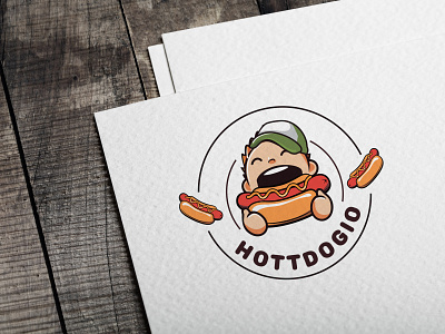 Logo for fastfood point branding design illustration logo logodesign