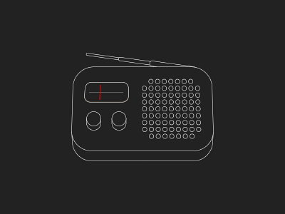 Radio / Podcast App Icon app app icon icon ios logo music podcast podcast app radio radio app radio icon