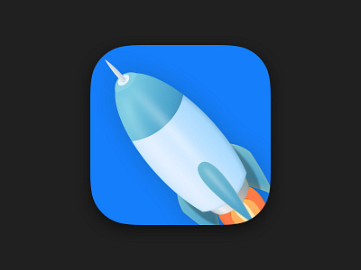 Rocket App Icon app icon rocket ui