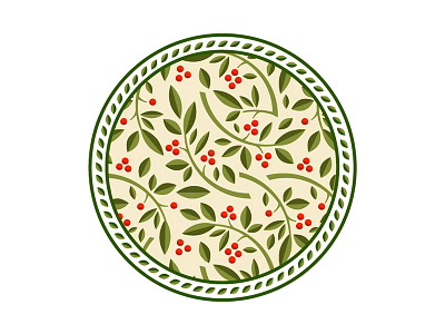 For mommy berry fruit fruity illustration lasseundbosse leaf mom natur pattern vector