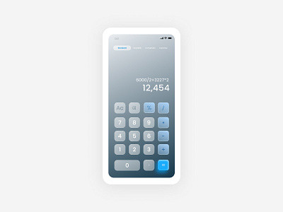 Daily UI Challenge #4 : Calculator