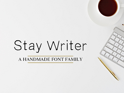 Stay Writer Free Handmade Font Family