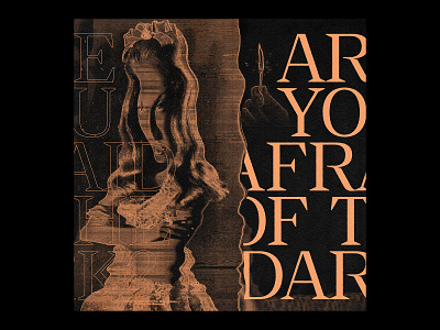 Are you afraid of the dark? acid scanner dark poster scan