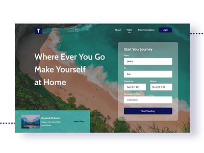 Travel Landing Page