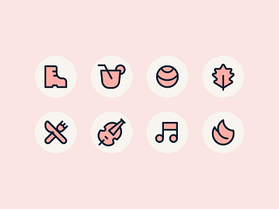 Project X – Iconography branding creative dan fleming design icon set iconography linework