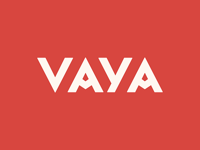 VAYA wordmark refresh 829 brand identity branding creative dan fleming design logo wordmark