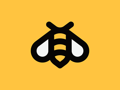 Bee bee creative dan fleming design logo minimalism symbol