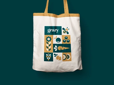 Grazy Illustrations 829 bees brand identity branding cheese creative dan fleming design fruit honey illustration meat