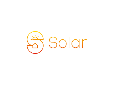 Solar brand identity circuit creative custom typography dan fleming design house logo s solar sun