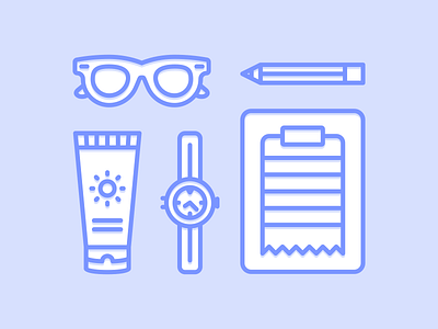 Camp Counselor 829 creative dan fleming design icon set illustration summer camp