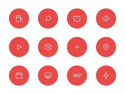 Action Buttons Icons