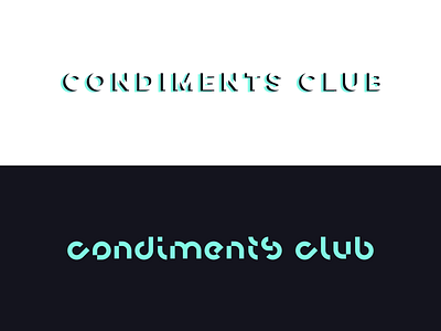 Condiments Club Logotypes