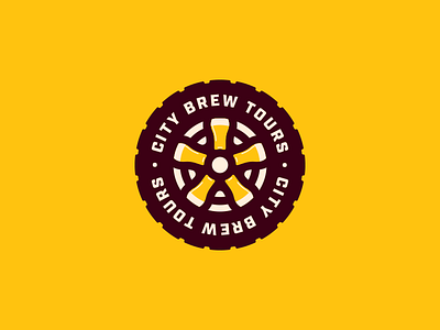 City Brew Tours Wheel beer creative dan fleming design tours wheel