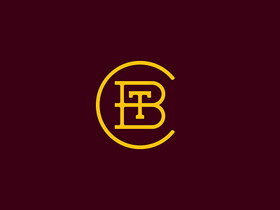 CBT Monogram beer creative dan fleming design monogram