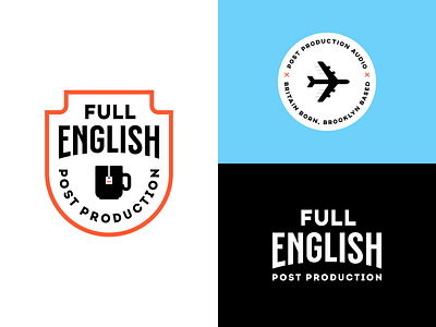 More Full English audio custom dan fleming design english lettering logotype