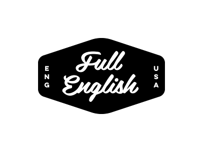 Full English Lettering audio custom dan fleming design english lettering logotype