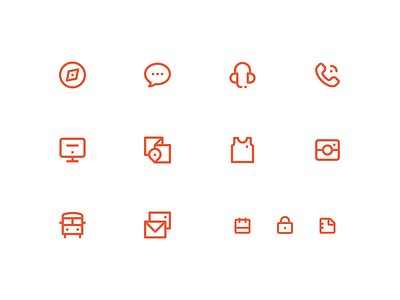 Summer Camp UI Icons creative dan fleming design icons set summer camp