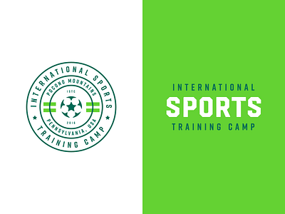 Sports Camp Identity creative dan fleming design soccer sport camp