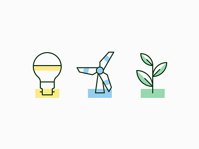 Environmental Icons 829 creative dan fleming design energy environment icon set linework nature non profit