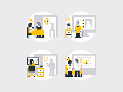 Healthcare Illustrations 829 creative design healthcare icons icons set illustrations