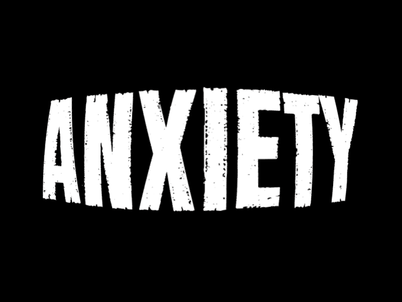 Beating Anxiety animation anxiety boxing gif