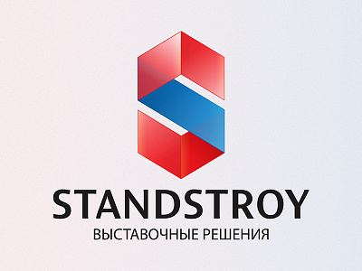 Standstroy blue branding colors design icon identity illustrator logo logotype mark red s