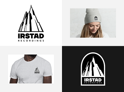 Irstad Recordings Logo brand design brand logo branding logo logo design logo design branding recording studio